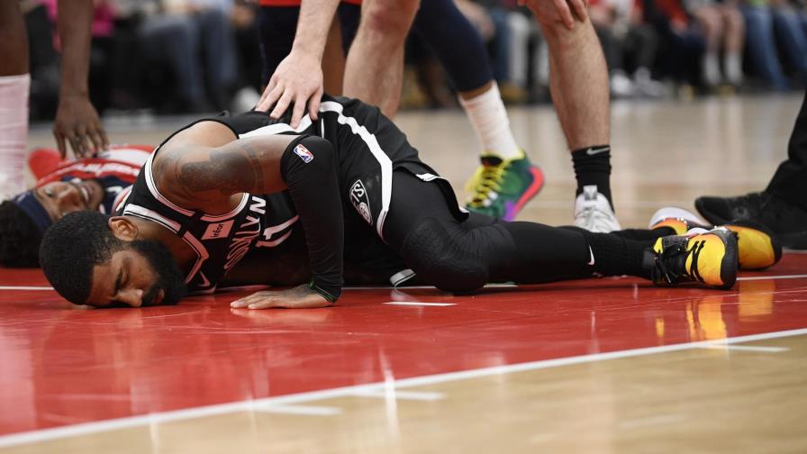 Irving fuera una semana con un esguince en la rodilla