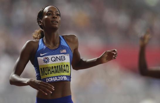 Dalilah Muhammad bate récord mundial de 400 vallas