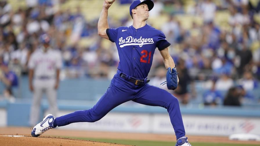 Buehler y Dodgers se imponen 3-2 a Mets