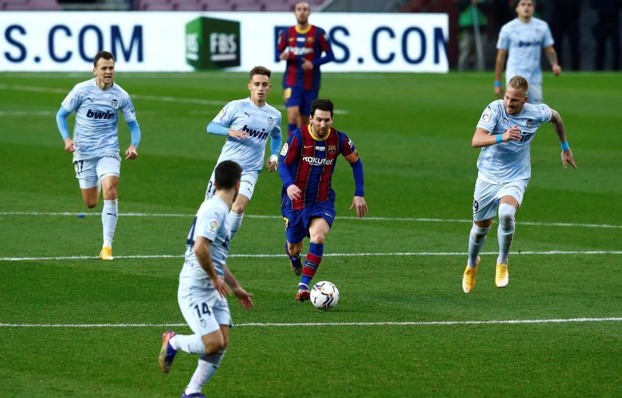 Messi alcanza a O Rei Pelé como el hombre con más goles en un club