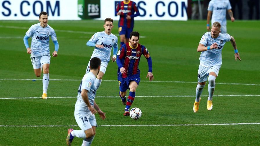 Messi alcanza a O Rei Pelé como el hombre con más goles en un club