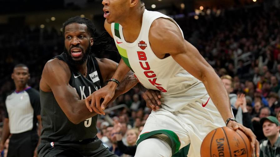 Con excelentes actuaciones de Antetokounmpo, López y Middleton, Bucks vencen a Nets Con excelentes actuaciones de Antetokounmpo, López y Middleton, Bucks vencen a Nets