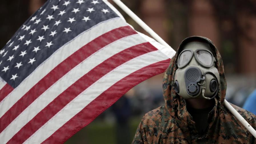 Realizan nueva protesta contra confinamiento en Michigan