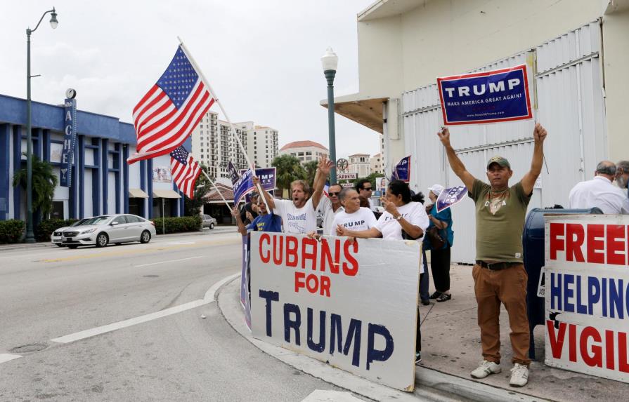 Seis de cada 10 cubanos de Miami votarán por Trump, según encuesta