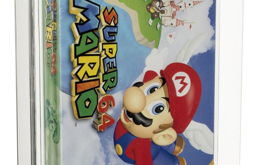 Subastan videojuego Super Mario 64 de 1996 en 1,56 millones