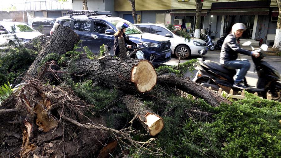 Una fuerte tormenta deja 11 muertos y 66 heridos en China
