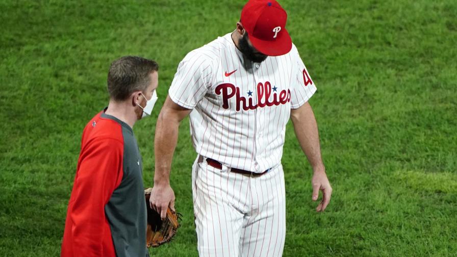 Arrieta se va lesionado; Filis derrotan a Mets