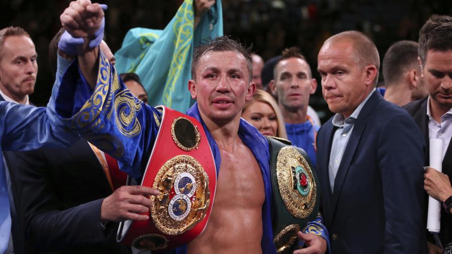 Golovkin vence a Derevyanchenko y recupera un cetro Golovkin vence a Derevyanchenko y recupera un cetro