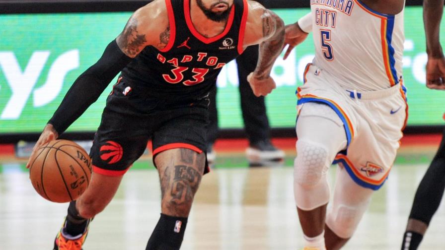 Thunder cae ante Raptors y llega a 10 derrotas seguidas