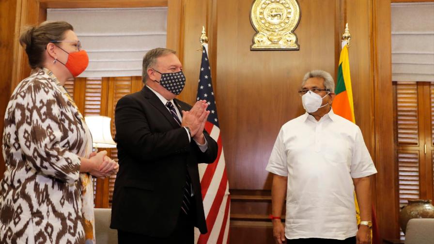 Pompeo lleva campaña antichina a países de Océano Índico Pompeo lleva campaña antichina a países de Océano Índico