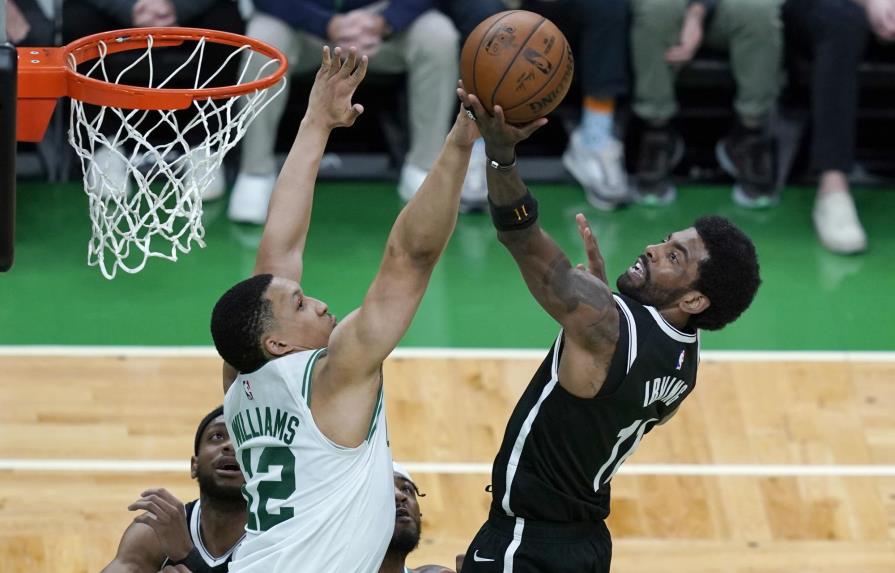 Durant e Irving dan calma a Nets en triunfo en Boston