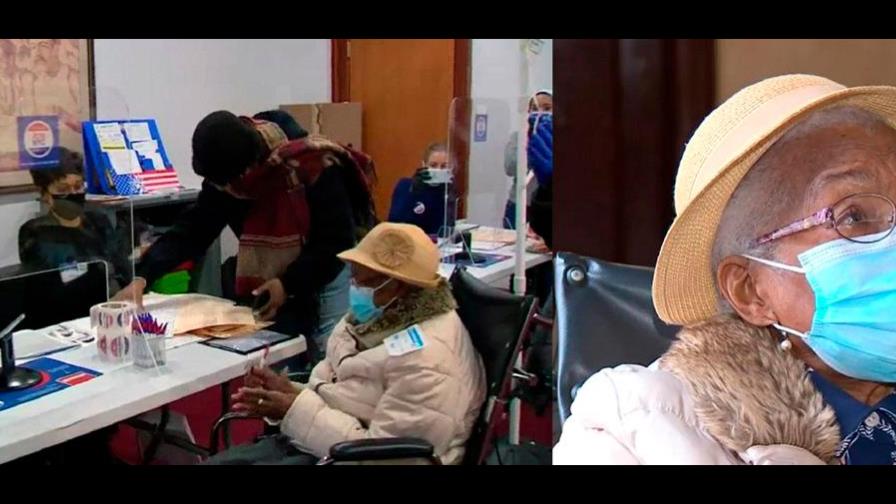 Dominicana de 107 años vota “por el mejor” en elecciones de EEUU