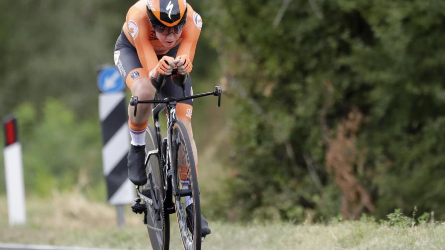 Van der Breggen gana contrarreloj del mundial de ruta Van der Breggen gana contrarreloj del mundial de ruta