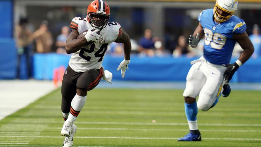 Corredor Chubb se perderá encuentro de Browns Corredor Chubb se perderá encuentro de Browns