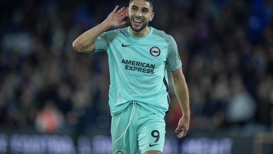 Con gol postrero, Brighton rescata empate ante el Palace