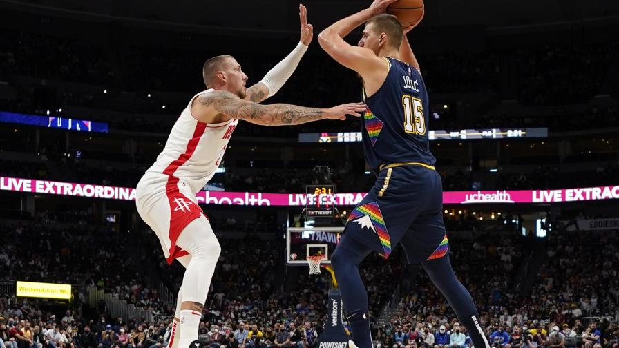 Nuggets se escapan con triunfo ante Rockets Nuggets se escapan con triunfo ante Rockets