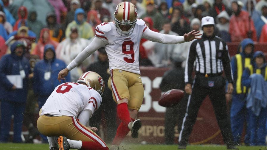 49ers superan a Redskins en deslucido encuentro