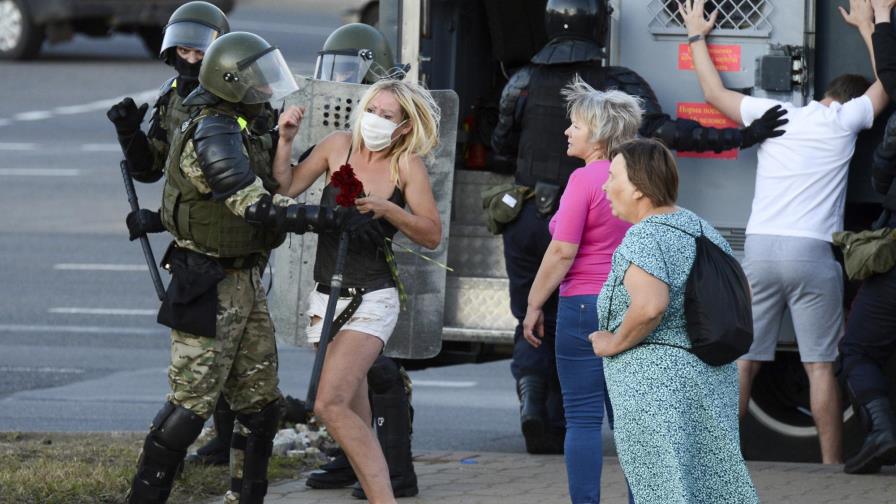 Más de mil detenidos en nuevas protestas en Bielorrusia Más de mil detenidos en nuevas protestas en Bielorrusia