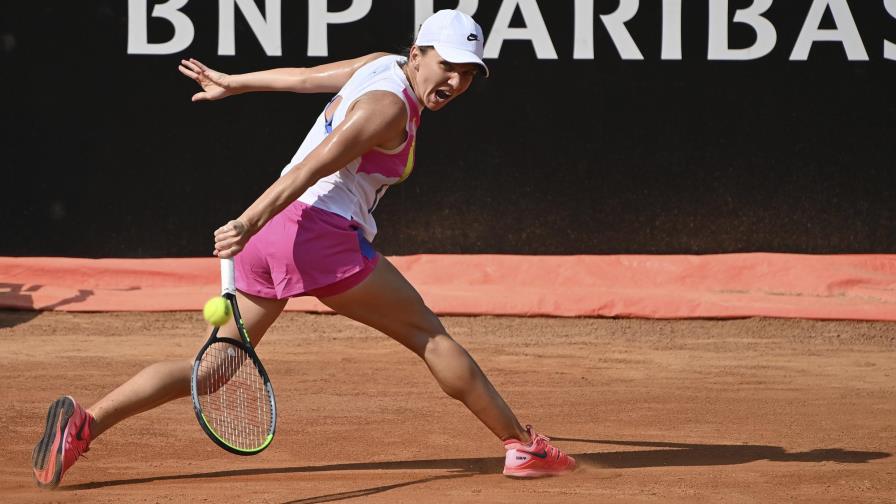 Rumana Halep continúa imbatible y avanza a cuartos en Roma Rumana Halep continúa imbatible y avanza a cuartos en Roma