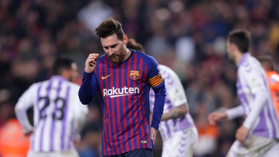Barcelona gana con gol de Messi de penal y consolida liderato