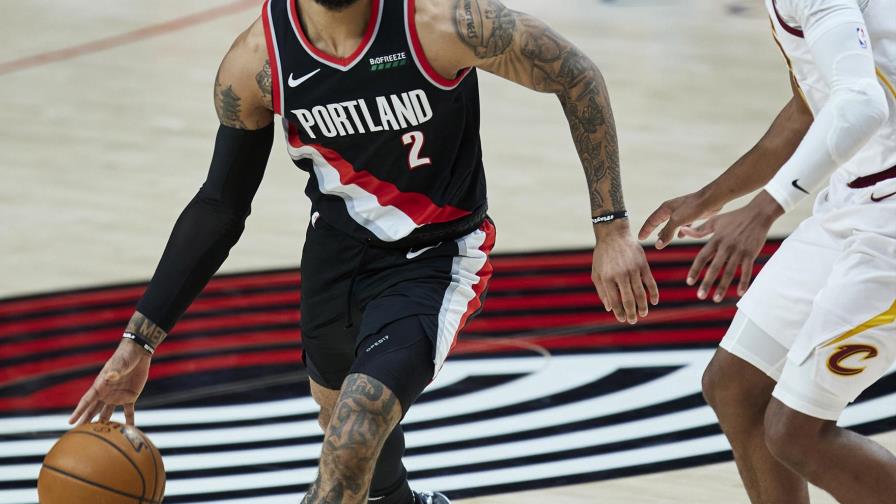 Trent anota 26 puntos, Blazers aplastan a Cavaliers 129-110