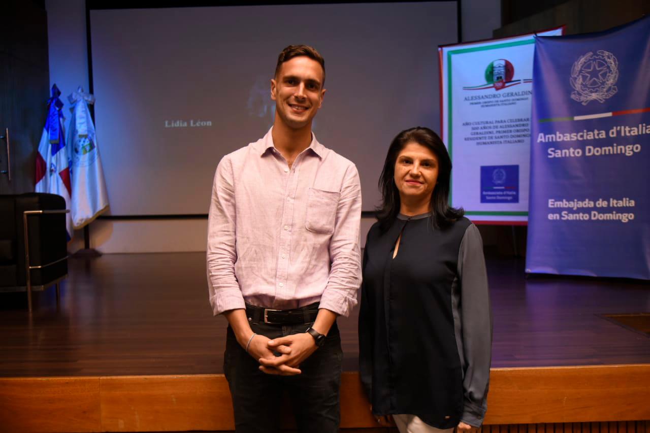 Matteo Bellacanzone y Natalia Afanasieva.