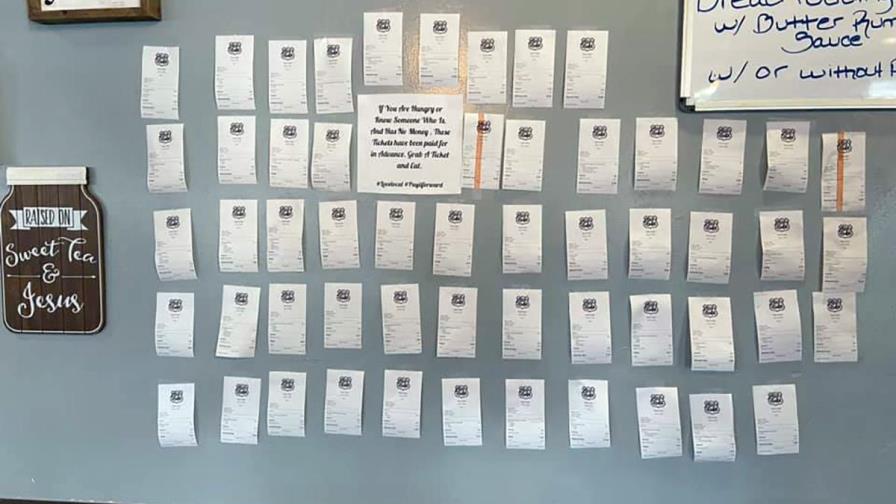 Pueblo en Oklahoma alimenta a sus necesitados