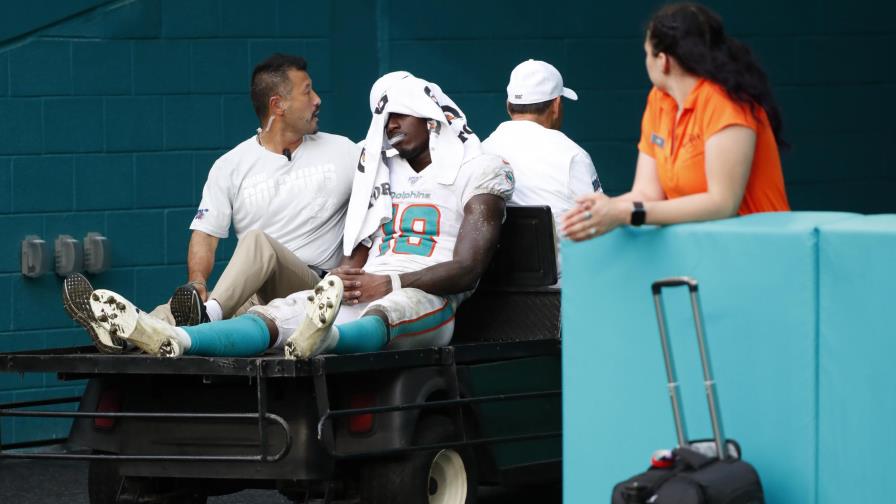 Dolphins pierden a novato Preston Williams por lesión