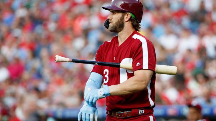 Bryce Harper dona US$500,000 para lucha contra coronavirus