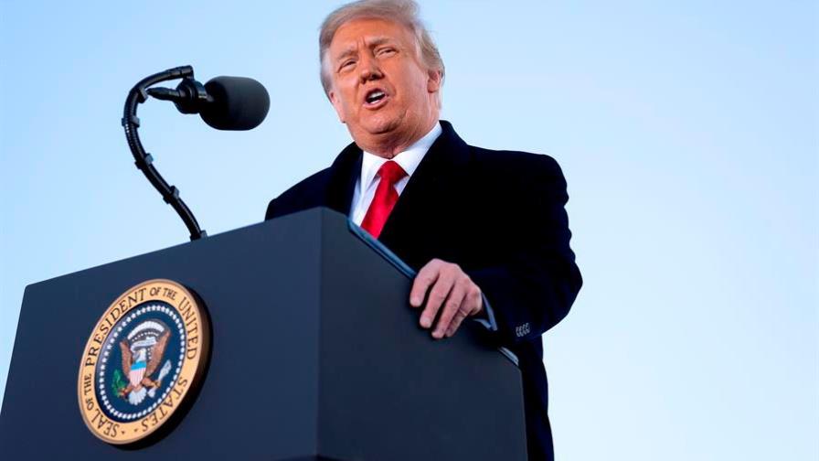 Donald Trump, el presidente incendiario que lo quemó todo antes de irse