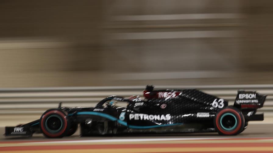 Russell, reemplazo de Hamilton, domina primera sesión en Sakhir
