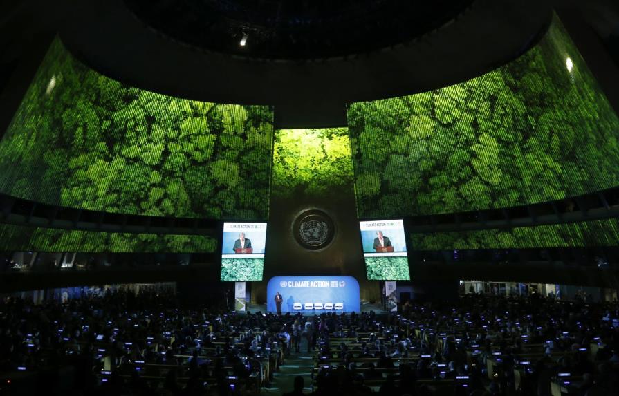 Cumbre de la ONU busca medidas contra cambio climático