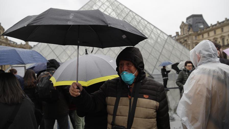Museo del Louvre permanece cerrado ante temor a coronavirus Museo del Louvre permanece cerrado ante temor a coronavirus