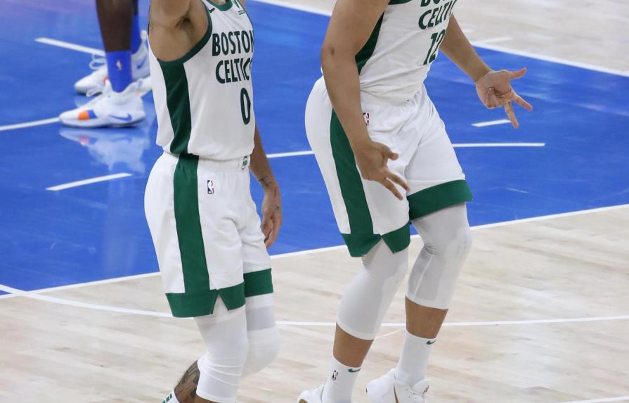 Tatum ayuda con 27 puntos a triunfo de Celtics sobre Thunder