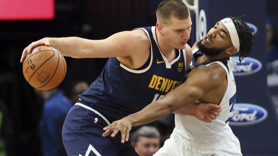 Los 25 puntos y 16 rebotes de Towns no impiden revés de Minnesota ante Denver Los 25 puntos y 16 rebotes de Towns no impiden revés de Minnesota ante Denver