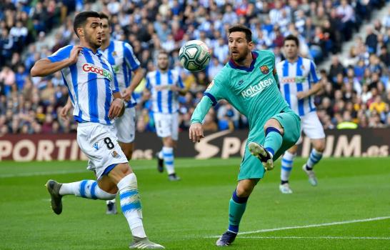 Barcelona empata ante la Real Sociedad previo al clásico