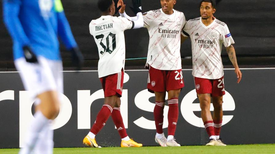 Arsenal, Leicester y Hoffenheim avanzan en la Liga Europa