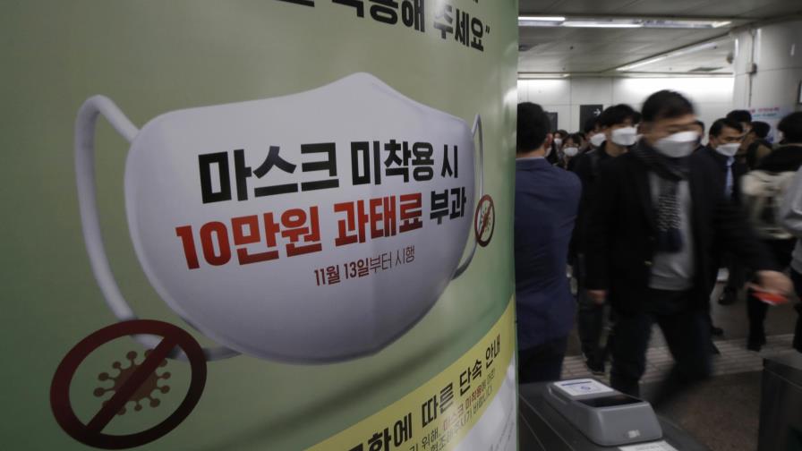 Corea del Sur empieza a multar a quienes no usen mascarilla