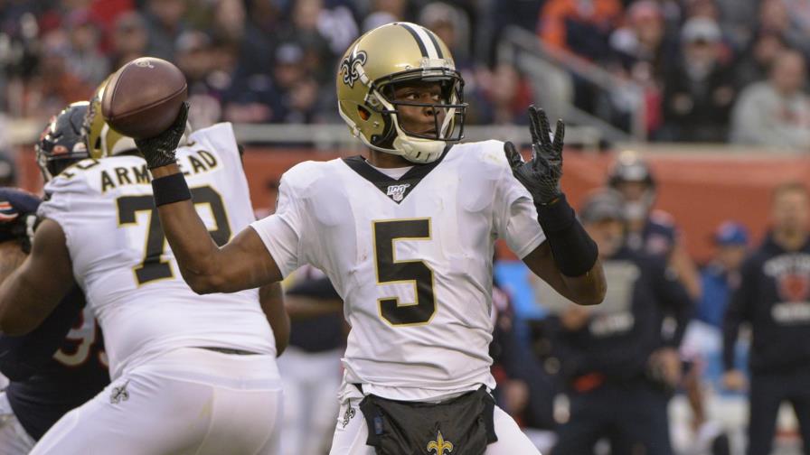 Bridgewater lanza para 2 anotaciones; Saints vencen a Bears
