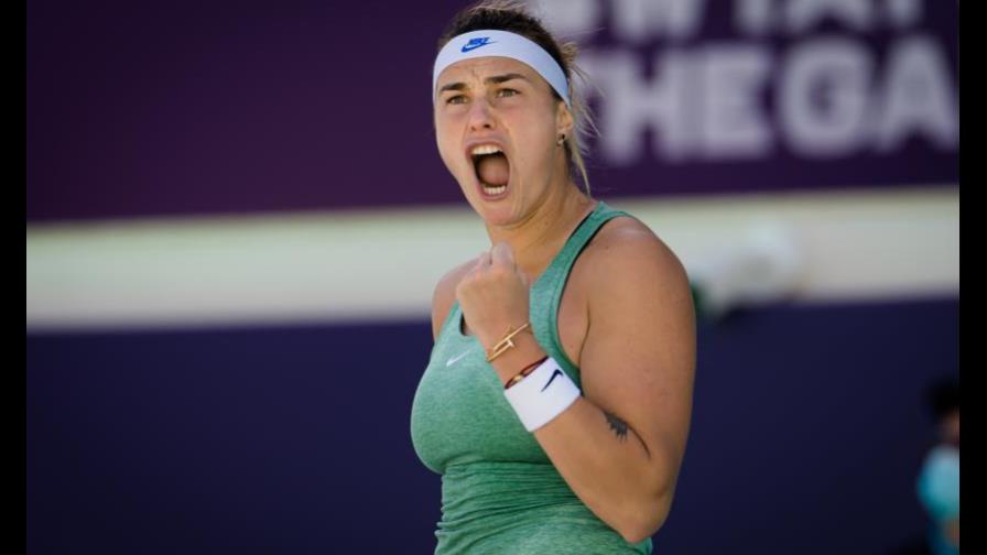 Sabalenka logra su tercer título consecutivo de WTA