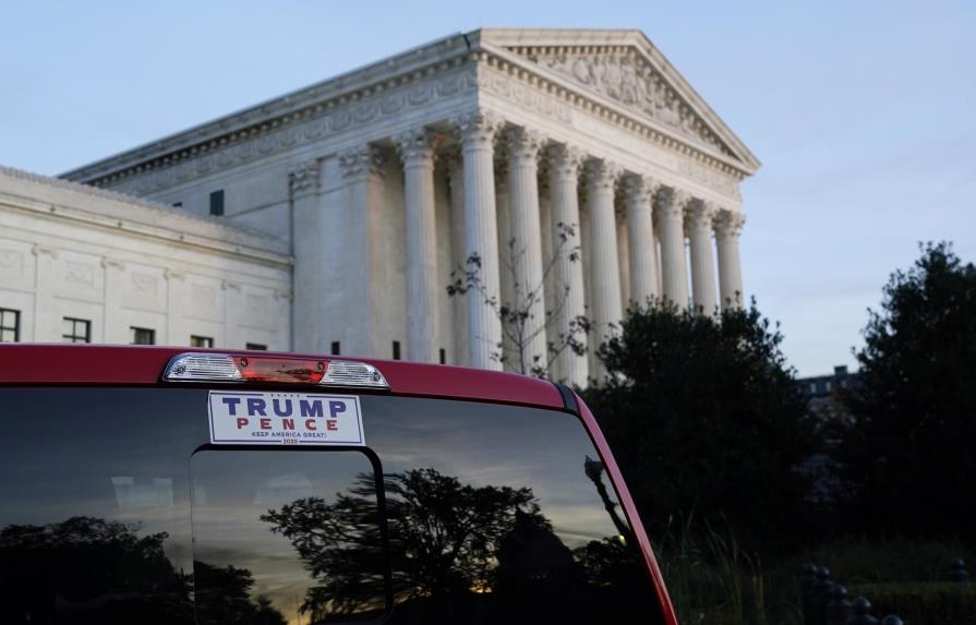Camino difícil para que Trump lleve elección a Corte Suprema
