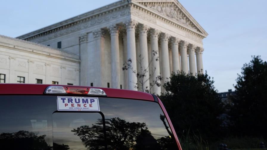 Camino difícil para que Trump lleve elección a Corte Suprema