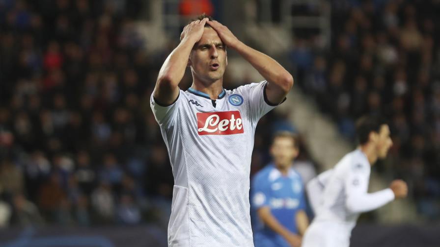 Napoli no pasa del 0-0 en Genk