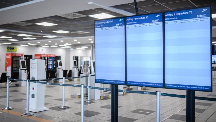 La demanda global de pasajeros sigue sin recuperarse en el comienzo de 2021