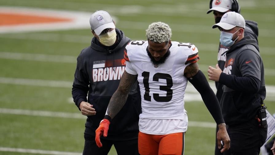 Browns: Beckham se pierde resto de la campaña por lesión