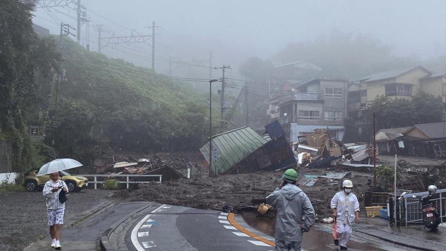 Un deslave deja al menos 19 desaparecidos al oeste de Tokio