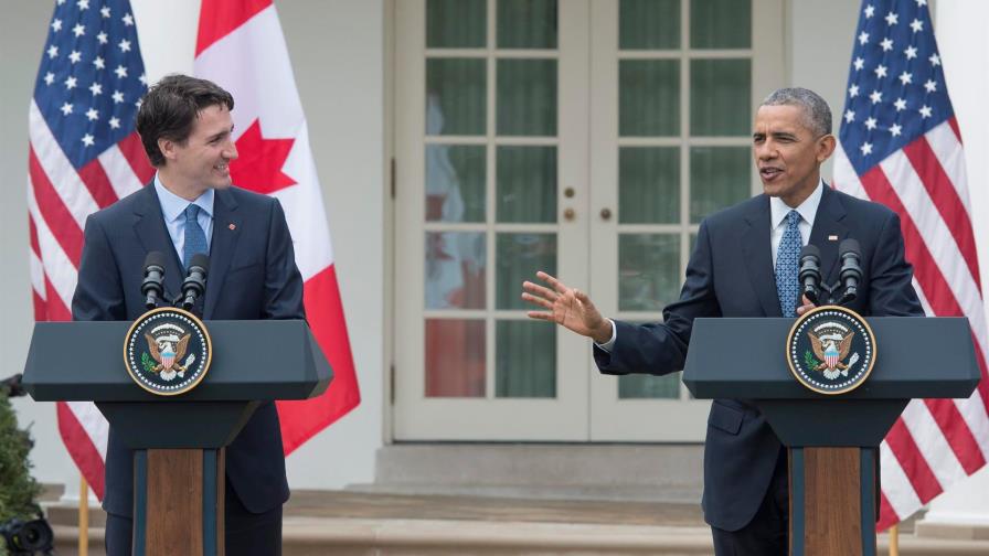 Obama respalda a Trudeau a cuatro días de los comicios en Canadá