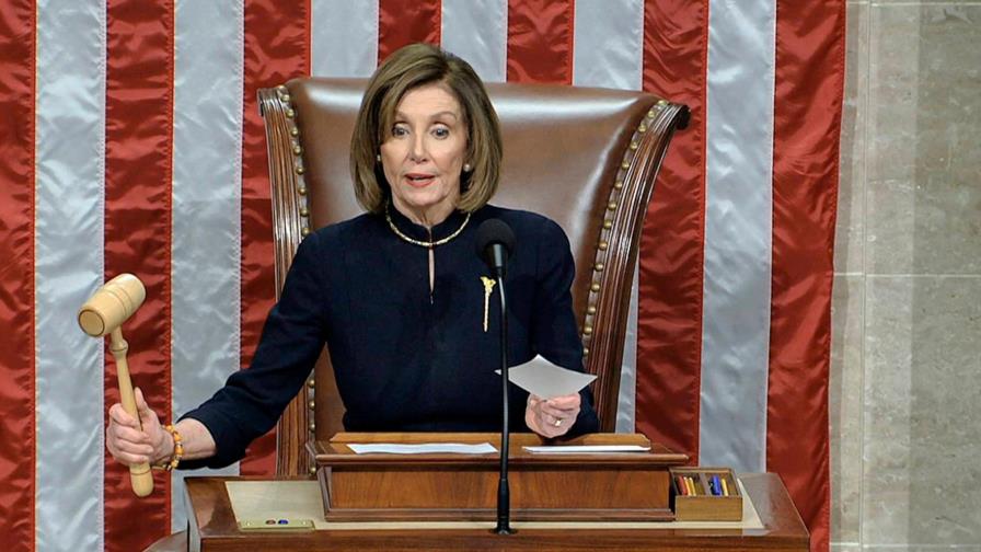 La Cámara votará mañana miércoles envío de cargos de juicio contra Trump al Senado