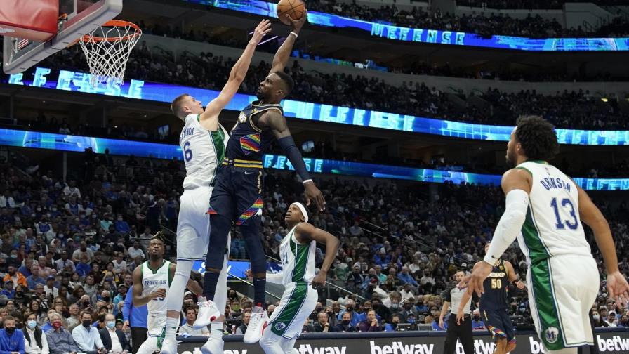 Porzingis impulsa a los Mavericks, que se imponen a Nuggets
