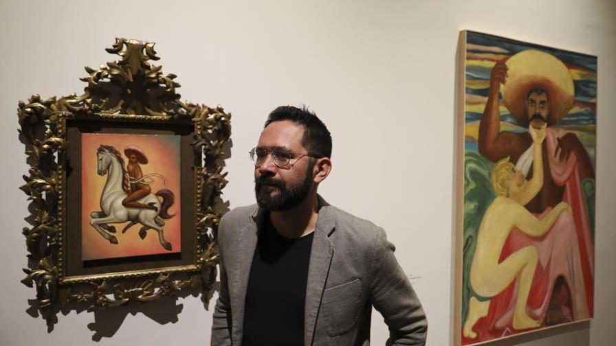 Familia de Emiliano Zapata visita polémica pintura Familia de Emiliano Zapata visita polémica pintura